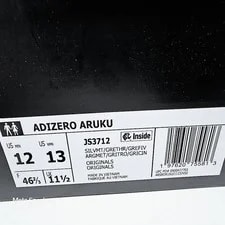 Adidas US 12 Swirlfoam 00 Retro Adizero Aruku JS3712 New 2