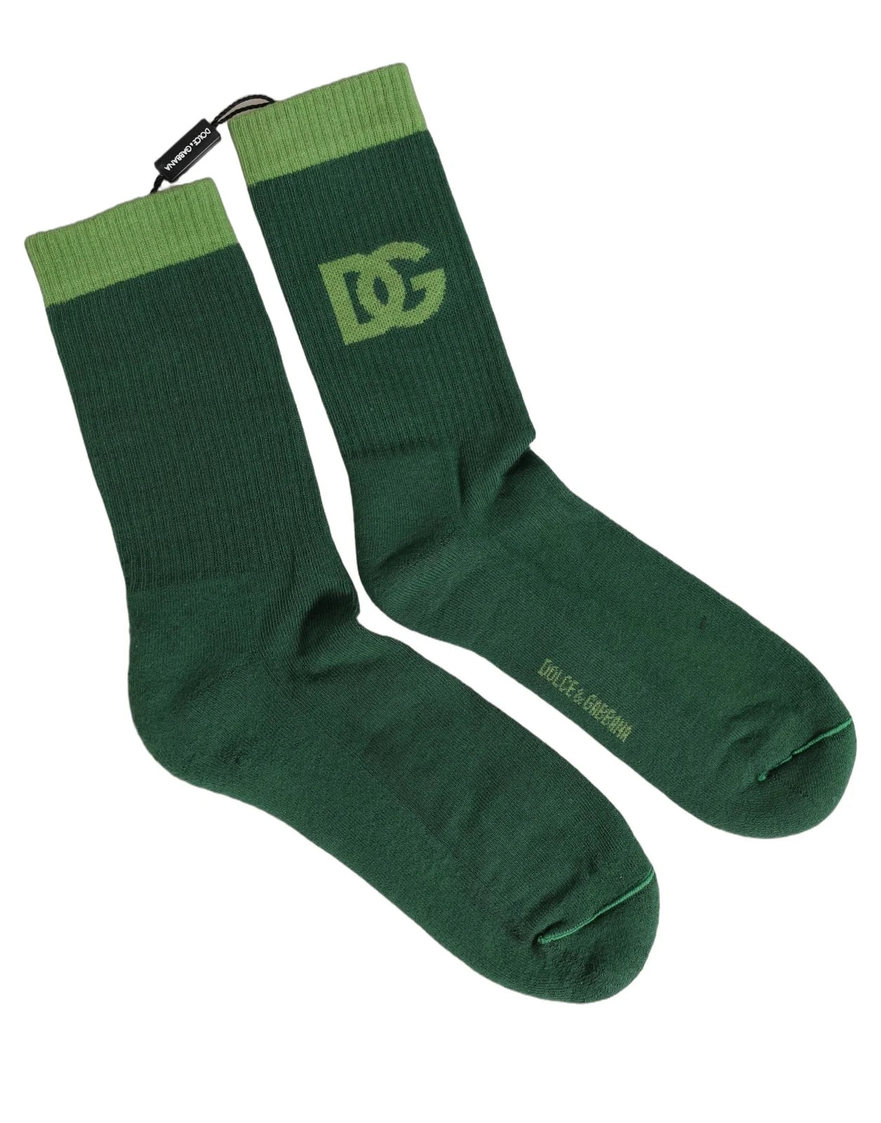 Dolce & Gabbana — Dolce & Gabbana DG Logo Mid Calf Accessory Socks — Accessory — resale
