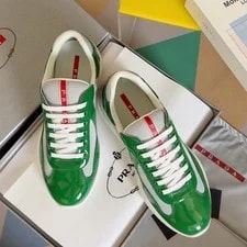 Prada America's Cup Bright Low Top Athletic Shoes 2