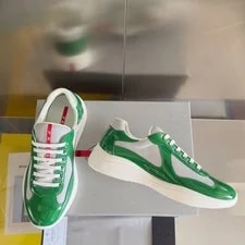 Prada America's Cup Bright Low Top Athletic Shoes 4
