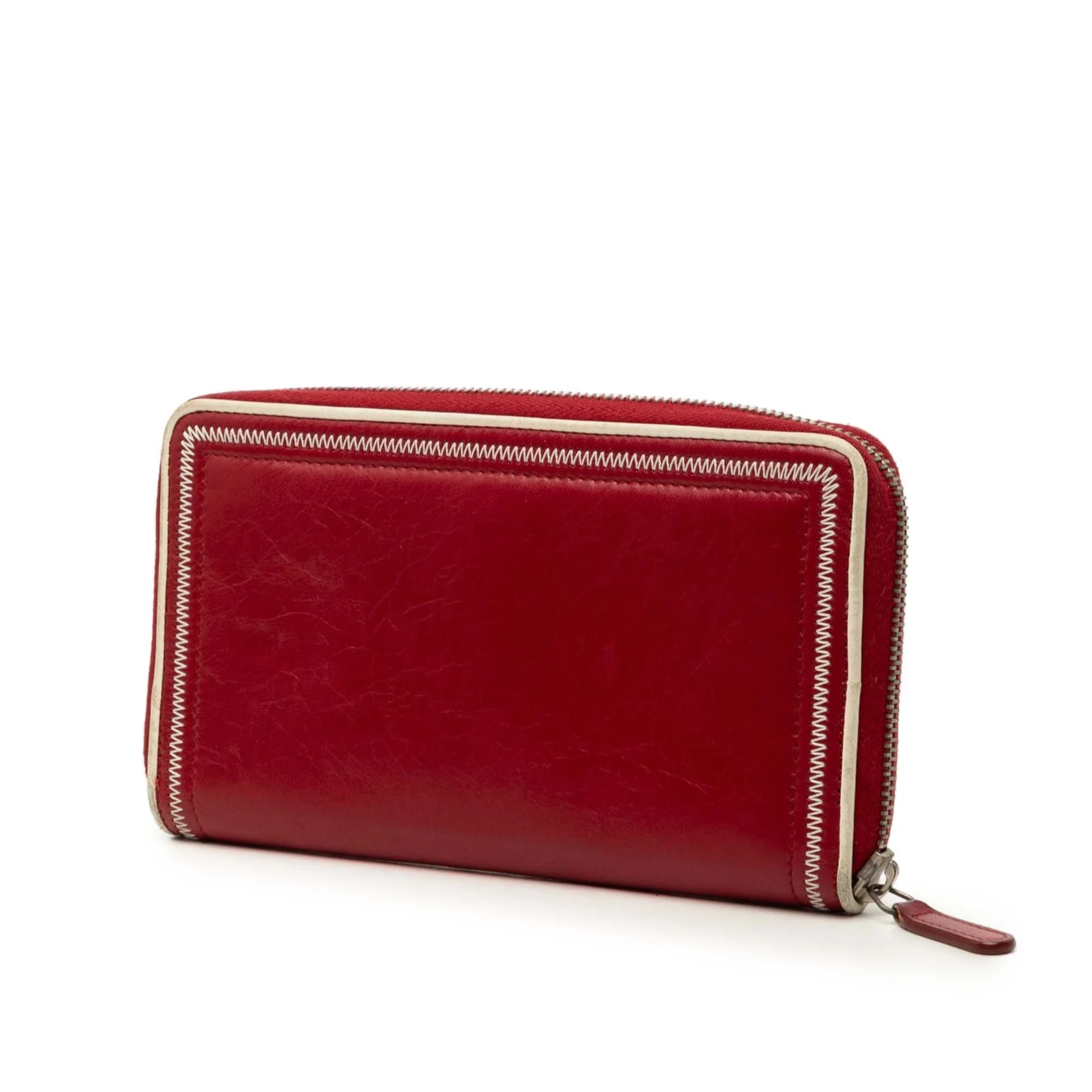 Distressed Reissue 2.55 Zip Around Long Wallet 2
