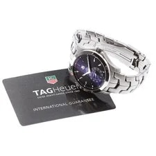 TAG Heuer — TAG Heuer Link Calibre 6 WJF211A.BA0570 39mm SS Black #C9590 — Watch — resale