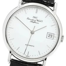 IWC — IWC Portfino IW351324 White Automatic SS Schaffhausen Portofino Date — Watch — resale