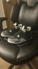 Jordan — Jordan Air 4 ’S Mid-Top Lace-Up Basketball — Sneaker — resale