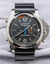 Panerai 526 Luminor Regatta Chrono Flyback Titanio Complete 47mm PAM00526 PAM526 2