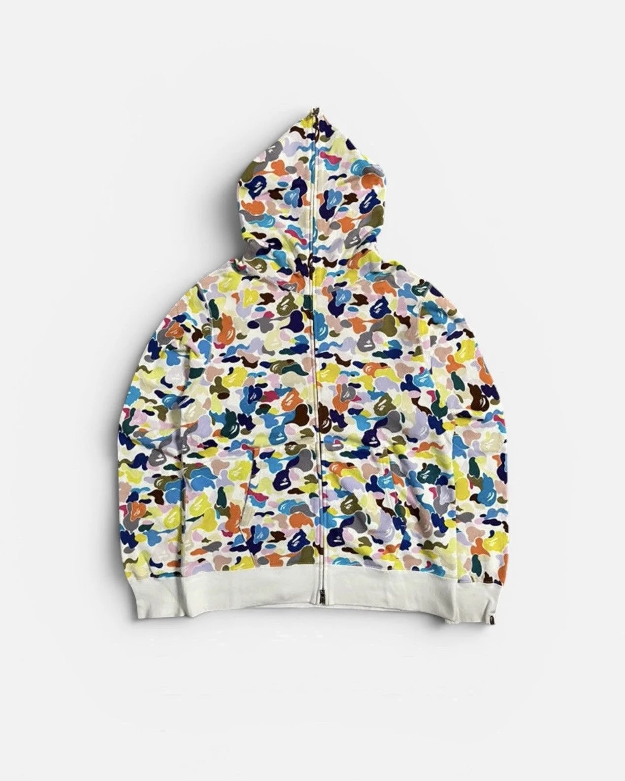 BAPE — Bape Camo Full Zip Hoodie — streetwear — resale