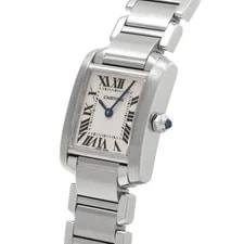 Cartier Tank W51008Q3 ( 2384) 18mm Stainless Steel Silver #WW2720 2