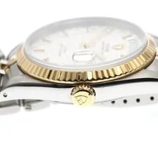 Tudor Prince Date 76213 36mm SS Silver #C6716 3