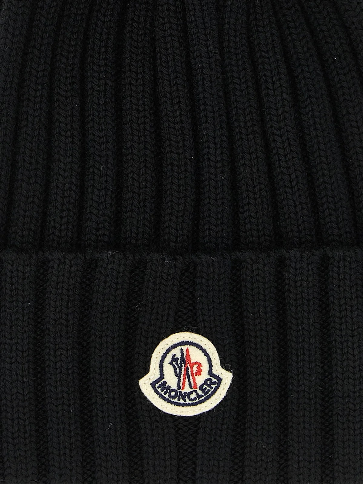 Moncler Ribbed With Fur Pompom Beanie — Ultra-fine Beanies 3