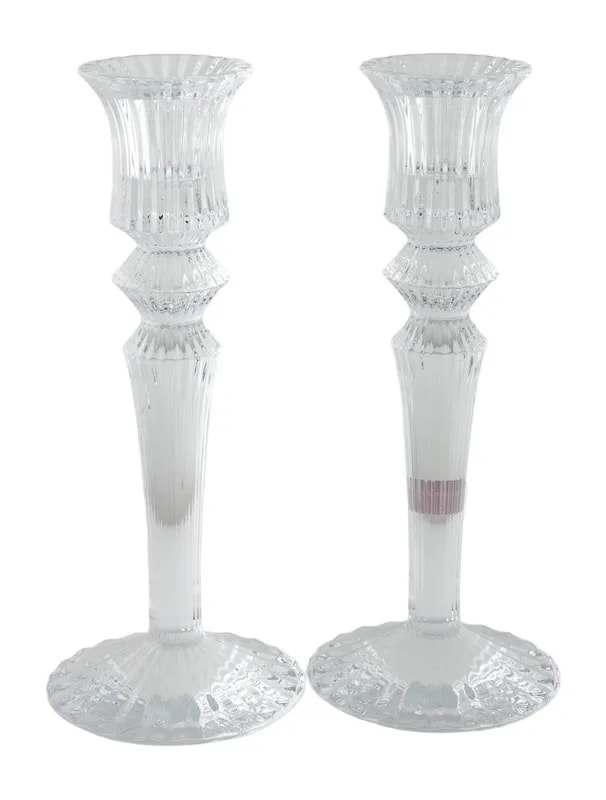 Baccarat — Pair of Mille Nuits Candlesticks — decorative_object — resale