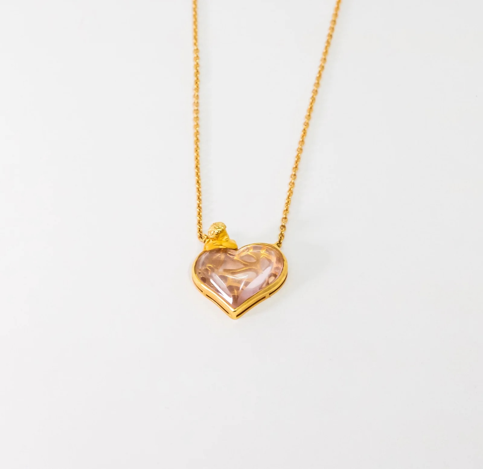 Worldofluxuryus — Carrera Y Carrera Love 18K Yellow Gold Pendant — Watch — resale