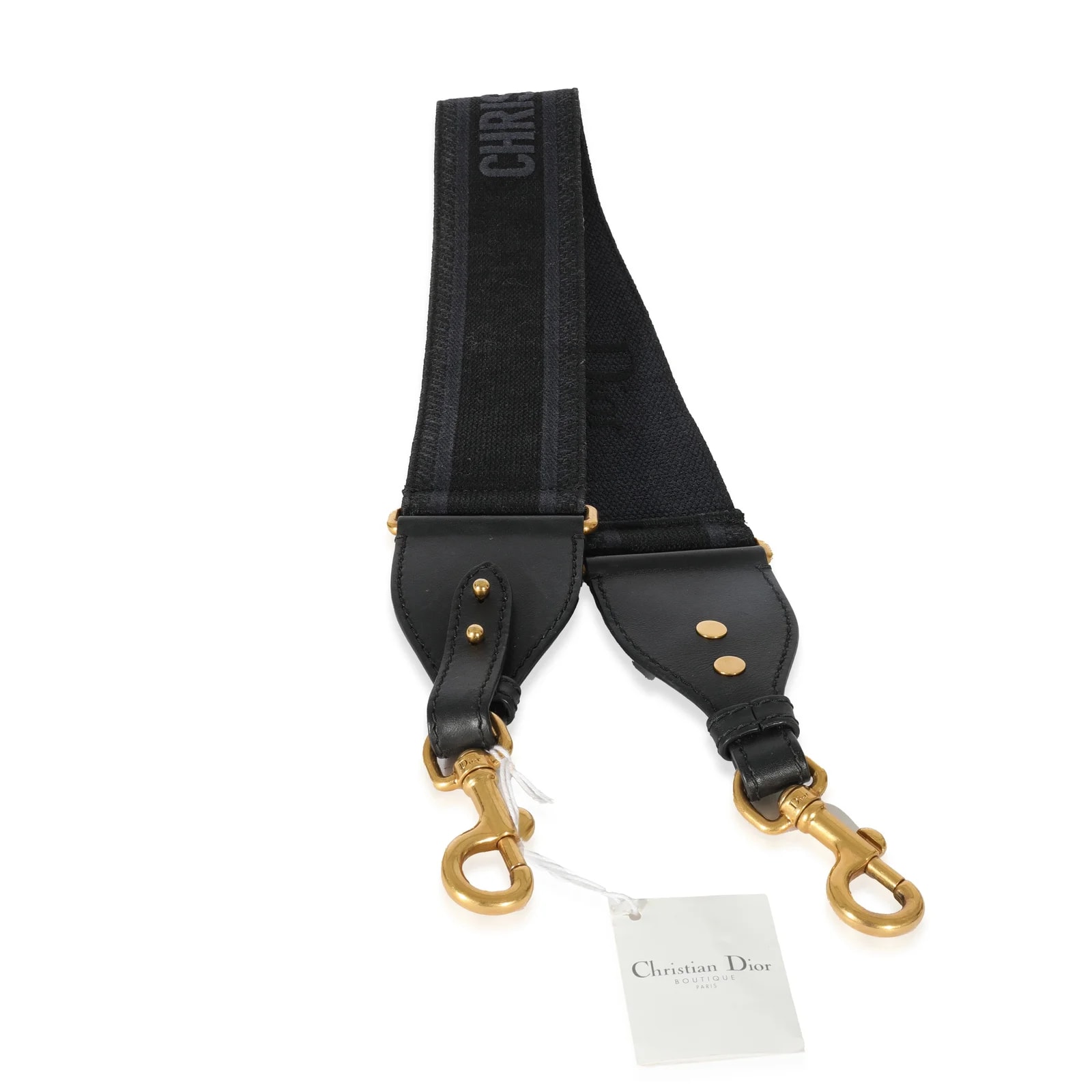 Christian Dior Logo Embroidered Strap ; 3