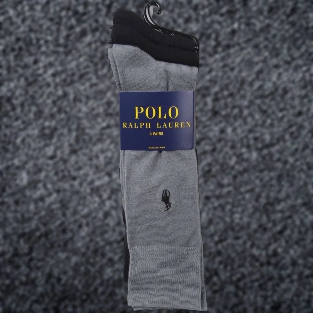 Polo Ralph Lauren — Polo Ralph Lauren 3 Pairs Dress Socks — streetwear — resale