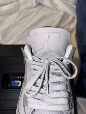 Jordan Air 4 ’s Mid Top Lace Up Solid Athletic EXC 2