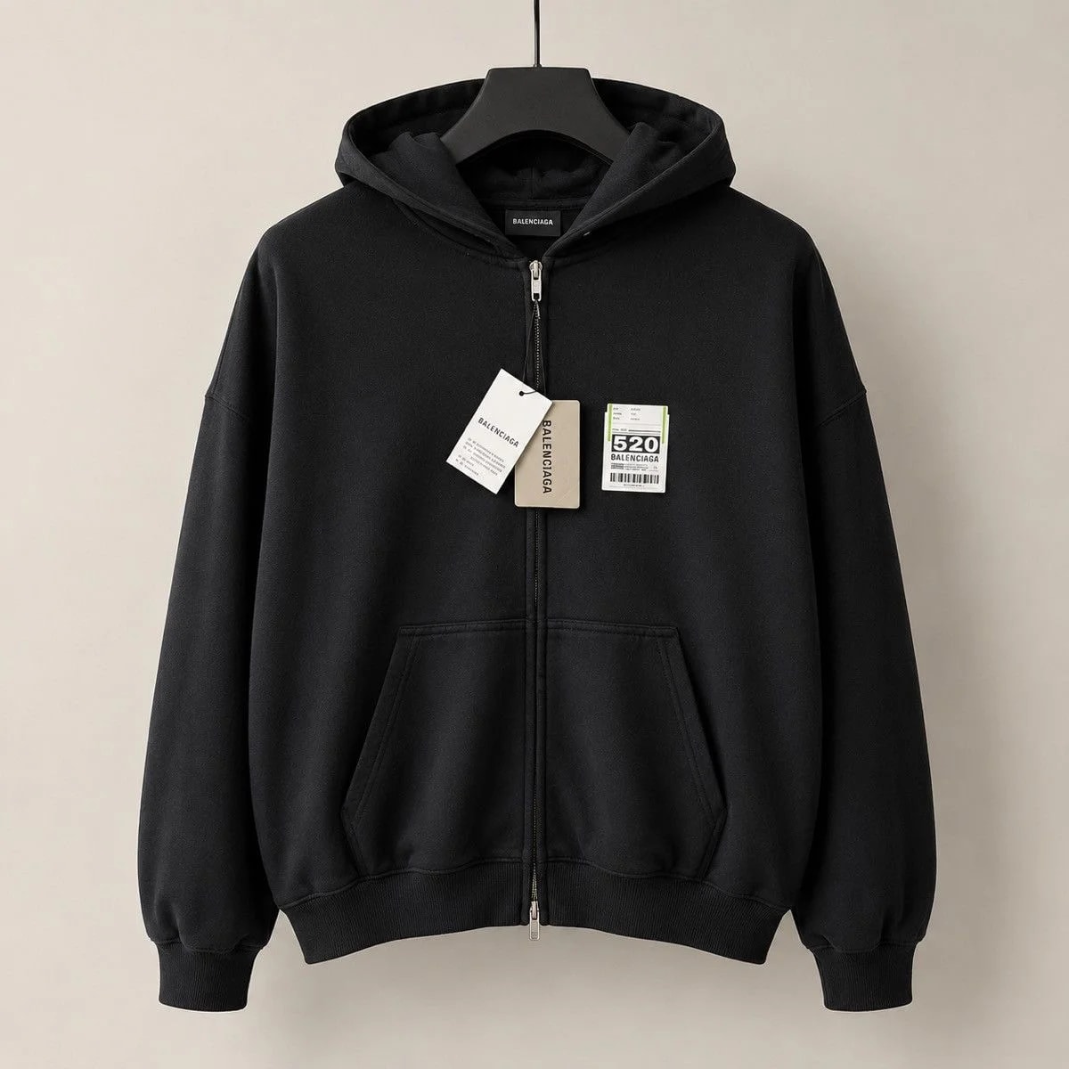 Balenciaga — Balenciaga 520 Limited Edition Zip-Up Hoodie — streetwear — resale