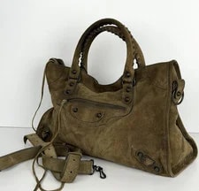 Balenciaga — Balenciaga Motocross Classic City Medium Top Handle in A S12 — Handbag — resale