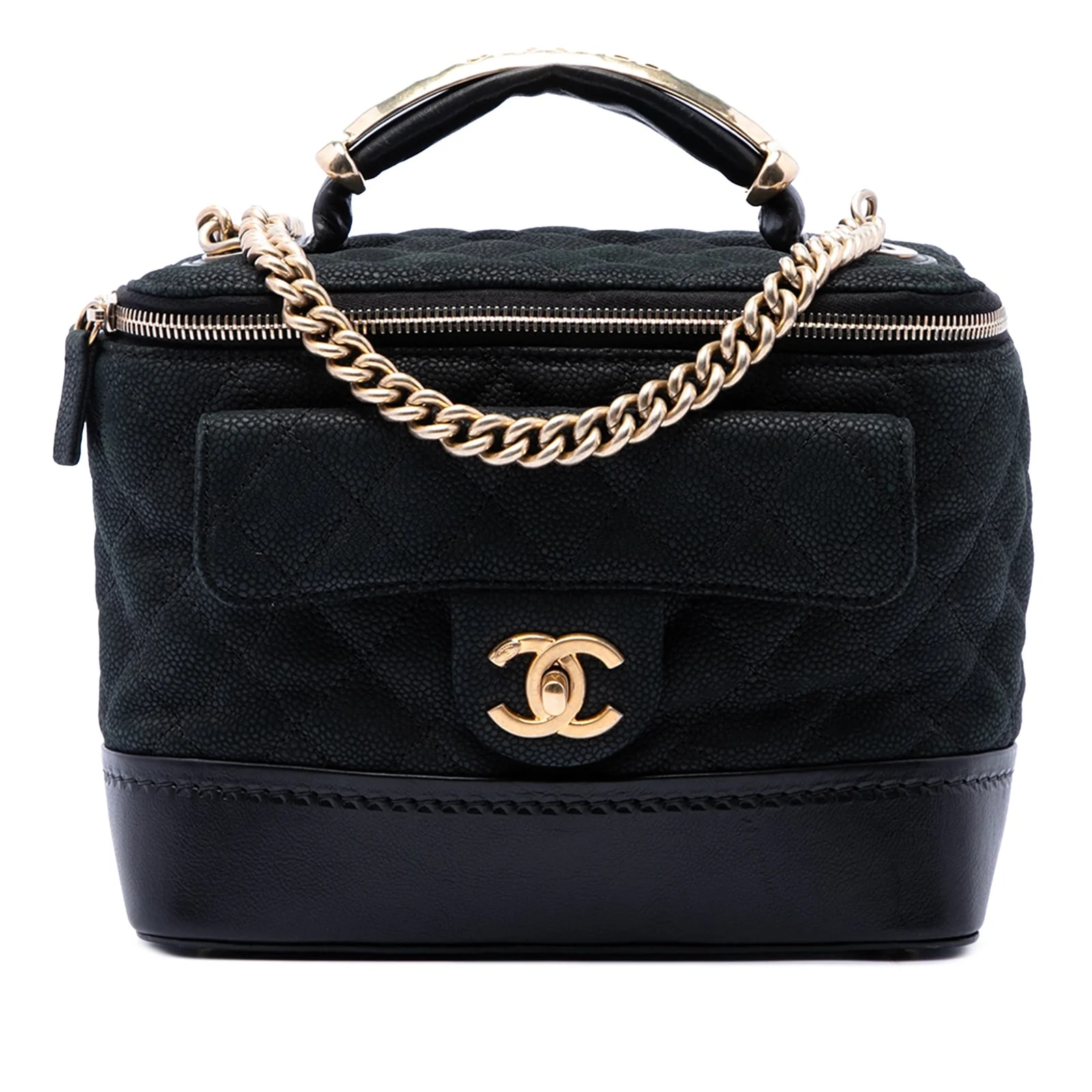Chanel — Globe Trotter Vanity With Chain — Handbag — resale