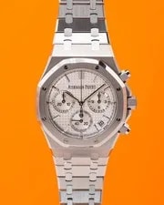 Audemars Piguet — Audemars Piguet Chronograph 41mm 26240ST White Dial 50th Anniversary — Watch — resale
