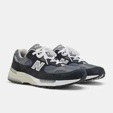 New Balance 992 in With and Metalic Shoes 2