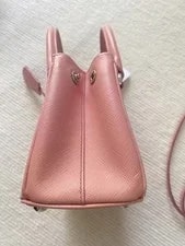 Prada Mini Galleria Auth Good Condition 4