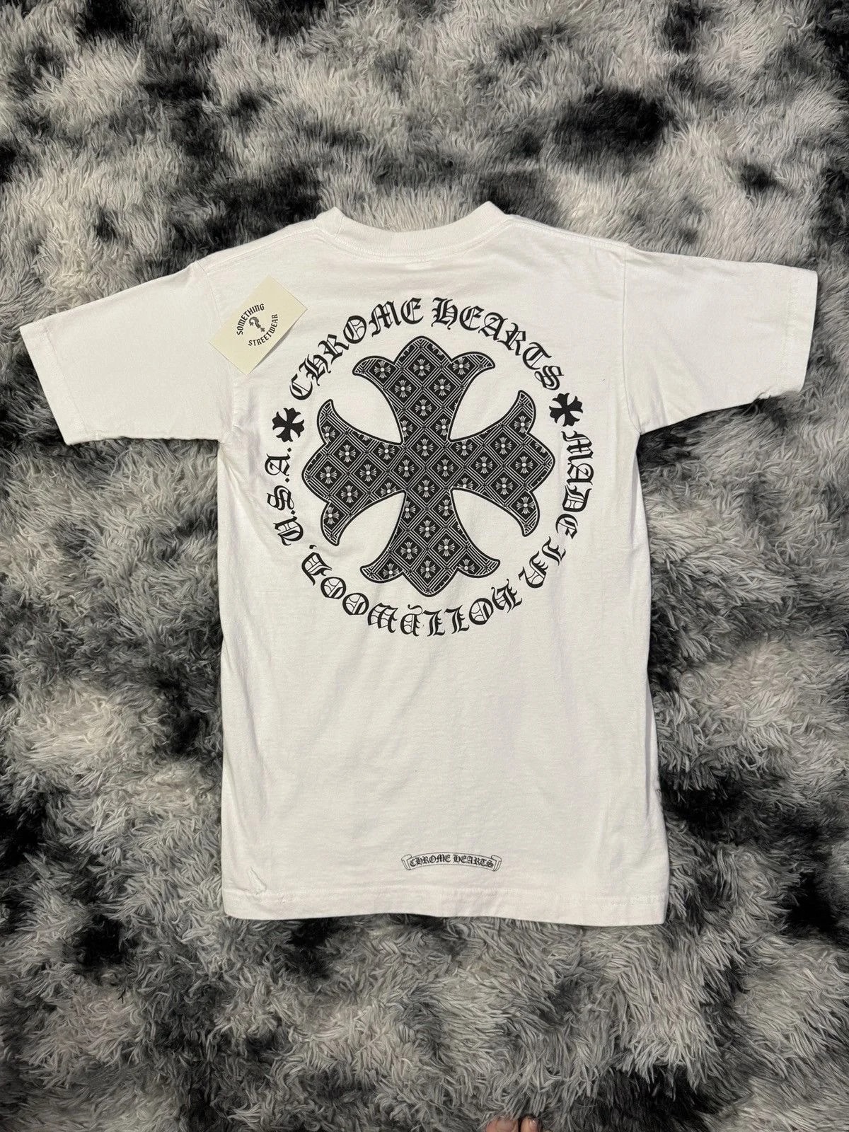 Chrome Hearts — Hearts Made in Hollywood Cross Tee — streetwear — resale