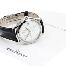 Jaeger-LeCoultre — Jaeger-lecoultre Master Home Time 174.8.05.S/Q1628430 40mm SS/Leather #C16562 — Watch — resale