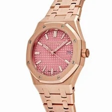 Audemars Piguet Royal Oak 77450OR.OO.1361OR.01 '' Rose Gold Pink Dial 3