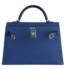 Hermes Kelly 20 Tie Electrum Palladium Hardware NEW 3