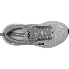 Hoka Bondi 8 Running Shoes Sharkskin Harbor Mist 12.5 4E 3