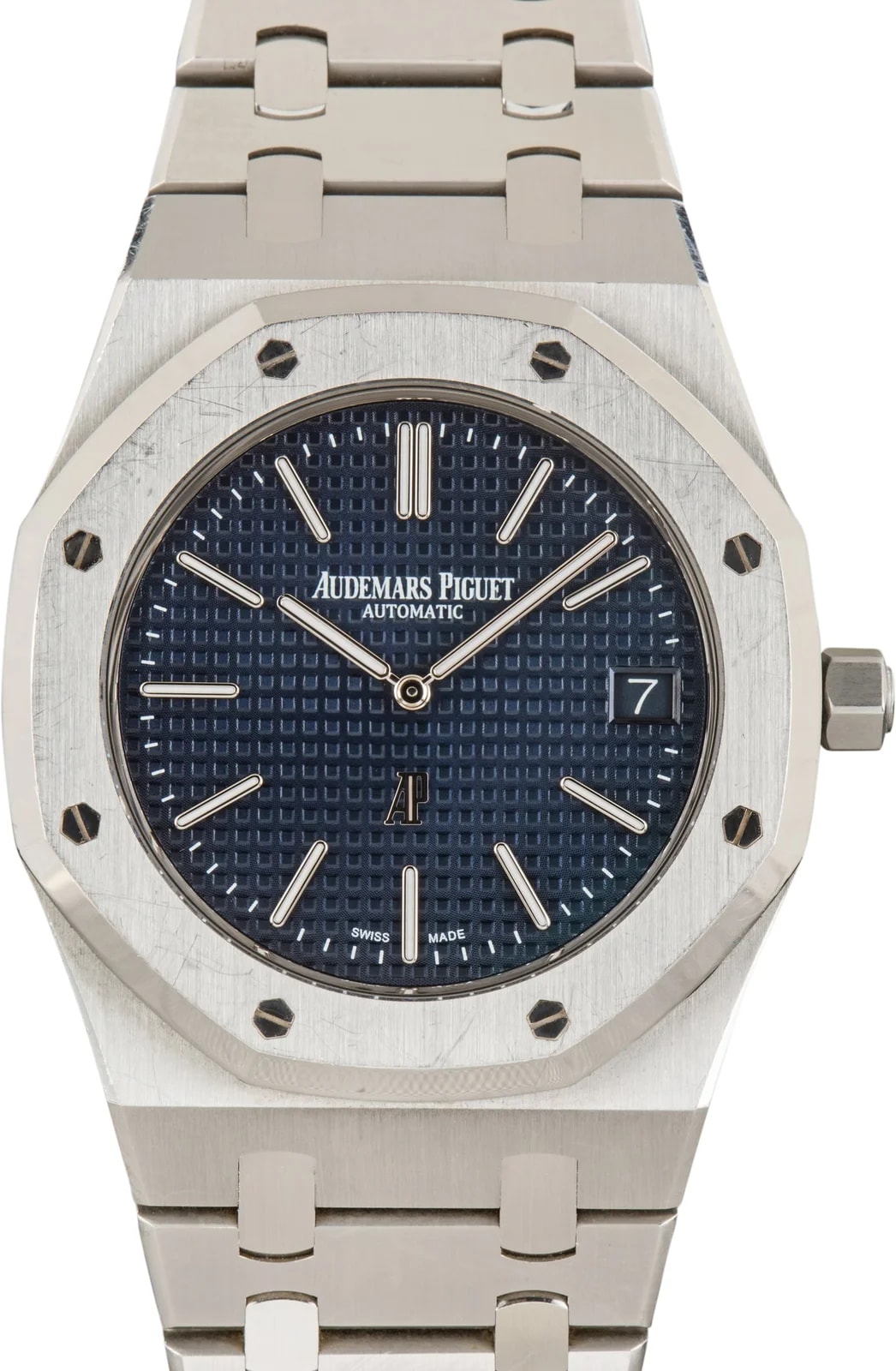 Audemars Piguet — Audemars Piguet Royal Oak "Jumbo" Extra Thin Blue Dial — Watch — resale