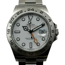 Rolex — Rolex Explorer2 226570 White Stainless Steel Automatic #OK314 — Watch — resale