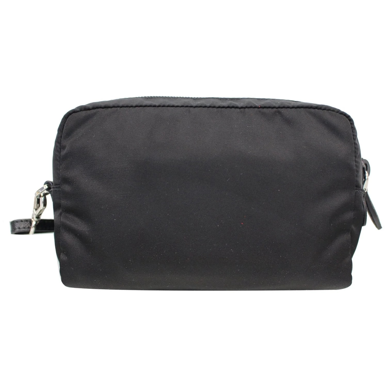 Prada Logo Round Edge Cosmetic Wristlet 1NE021 4