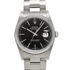 Rolex — Rolex Datejust 16200 36mm Stainless Steel Black #WW1970 — Watch — resale