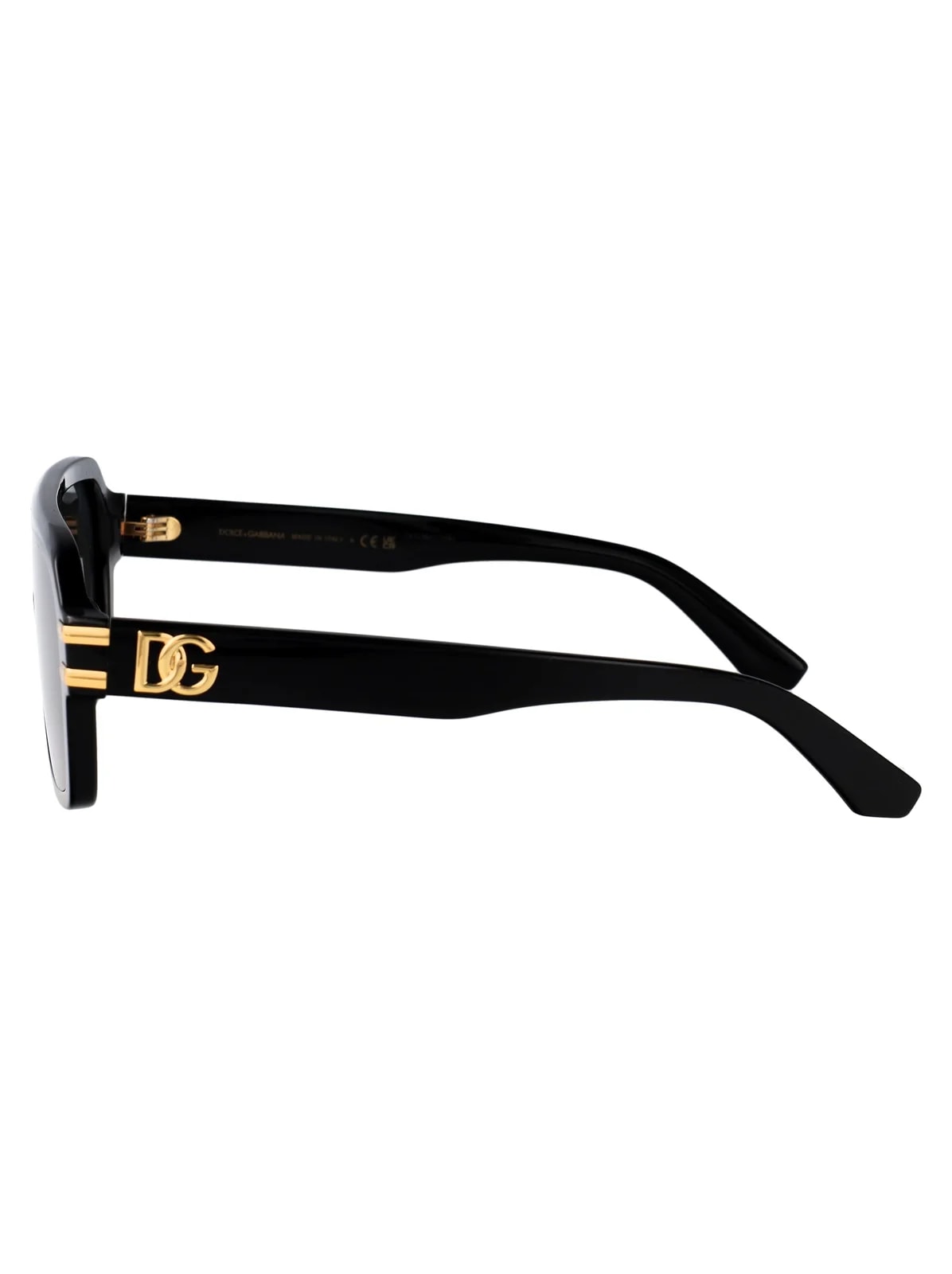 Dolce & Gabbana 0dg4507 Rectangular Frame Sunglasses — Acetate 3