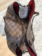 Louis Vuitton Neverfull in With the Striped Interio 4