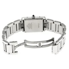 Cartier Tank Must LM WSTA0052 26mm SS Silver #C4359 3