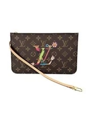 Louis Vuitton — Louis Vuitton Takashi Murakami Moca Hands Neverfull Pochette — Handbag — resale