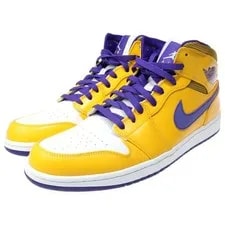 Nike Size 32.0Cm Air Jordan 1 Mid Lakers Us14 32Cm 554724 708 Kri88 2