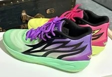 Puma MB.02 Rick & Morty Adventures Size 11 LaMelo Ball 377411-02 3