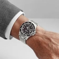 Rolex GMT-Master II 16713 Stainless Steel Yellow Gold Black Dial (1997) 2