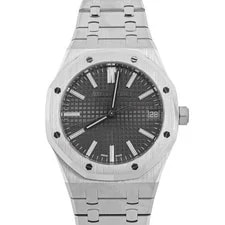 Audemars Piguet Royal Oak 41 Mm Grey Dial Stainless Steel Box and Papers 2022 2