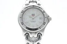 TAG Heuer Sel Professional WG1312-2 White 28mm Quartz From Japan 4