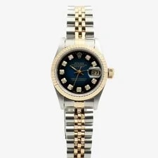 Rolex — Rolex Datejust 26 Combination 69173 Ombre Blue Dial 155616894 — Watch — resale