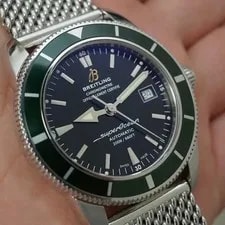 Breitling Superocean Green Heritage 42mm Official 3