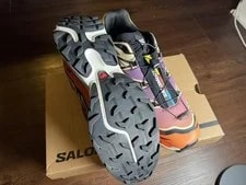 Salomon XT-6 Almond Dragon Fire L49154300 Size 4