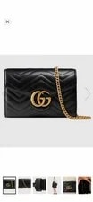 Gucci — Gucci GG Marmont WOC - Wallet on Chain Chevron — Handbag — resale