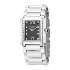 Patek Philippe — Patek Philippe Stainless Steel Diamond Twenty-Four 4910/10A Box Warranty Minty — Watch — resale