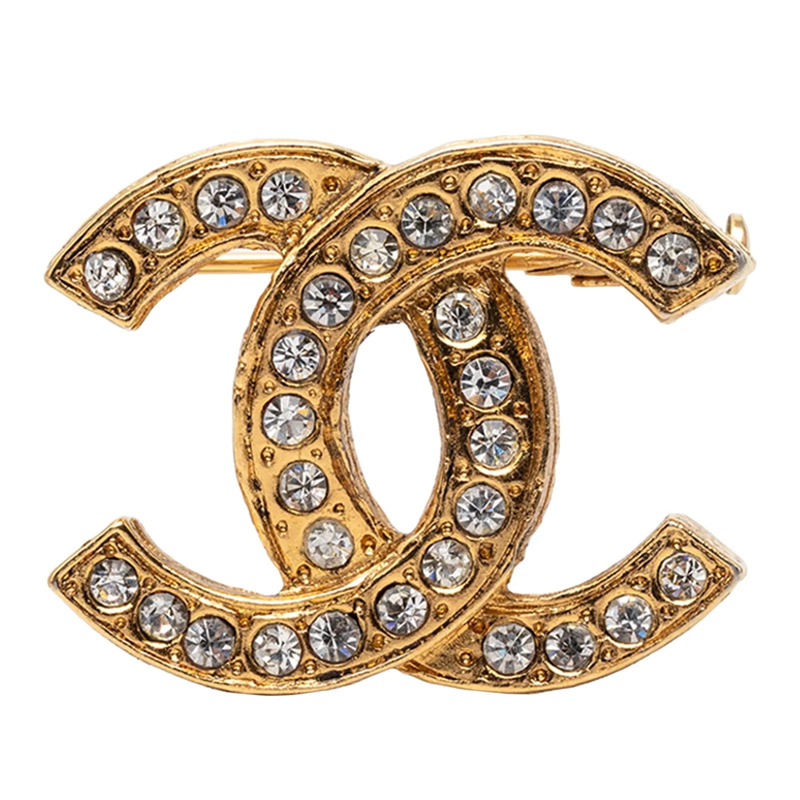 Chanel — CC Strass Pin Brooch — Jewelry — resale