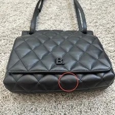 Balenciaga Quilted Medium Touch B Crossbody 2