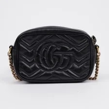 Gucci GG Marmont Matelassé Mini Crossbody 157091261 3
